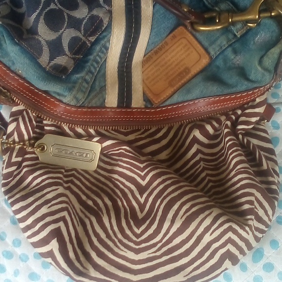 LE Coach Denim Bag-10015!! - Picture 7 of 9